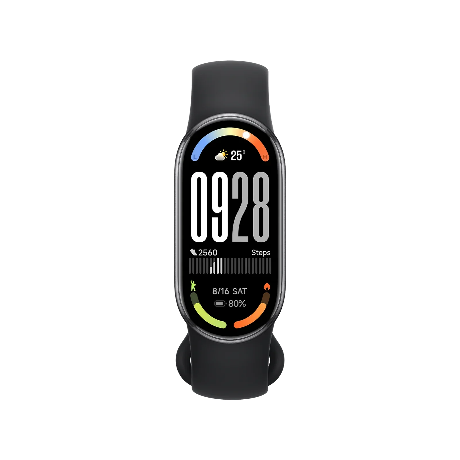 Xiaomi Smart Band 10 Fitness Tracker, AMOLED Display, Health Monitoring – Midnight Black