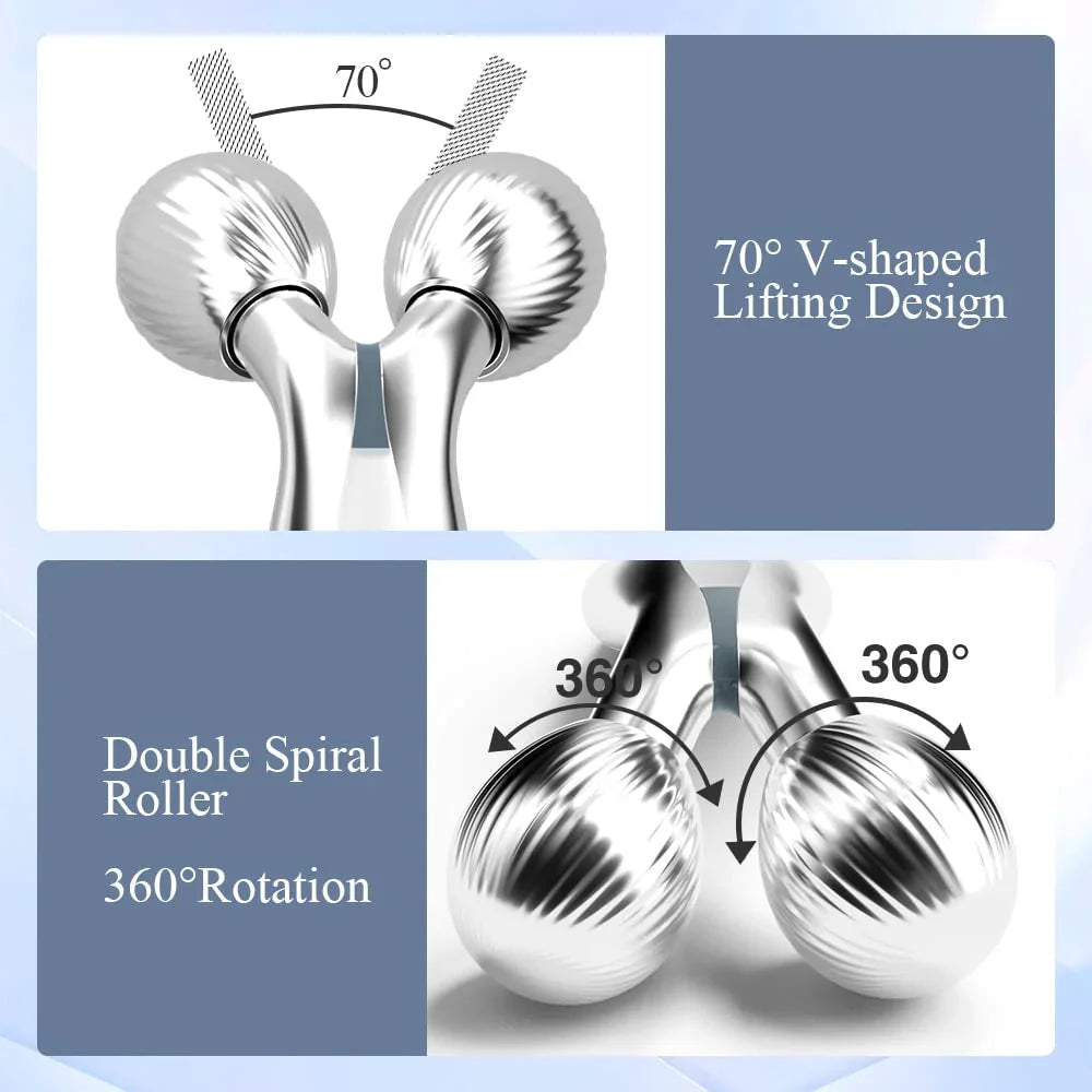 TOUCHBeauty Masajeador Facial y Corporal con Microcorriente Solar