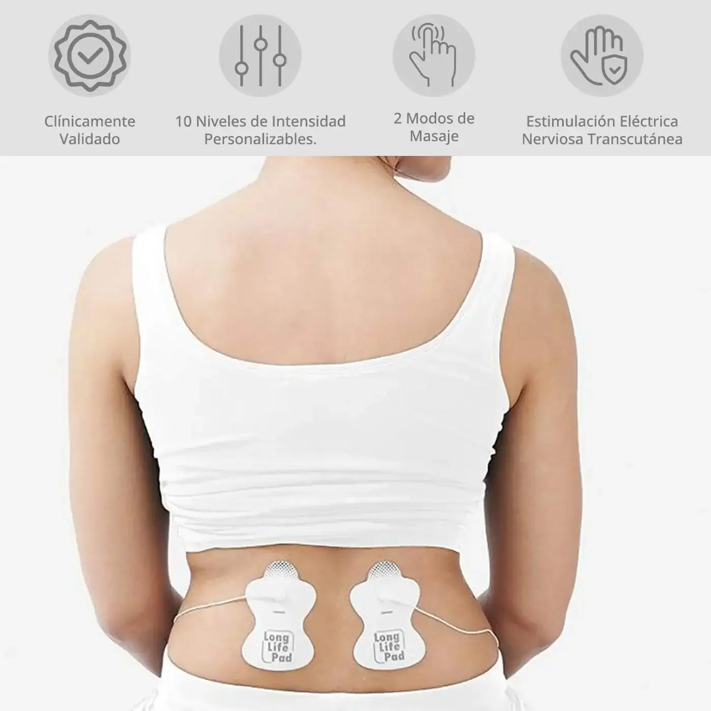 Electroestimulador Omron HV F013 Long Life Portátil para dolor muscular