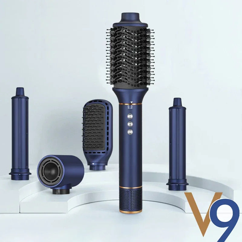 ENZO EN-754 Cepillo Secador 5 en 1 de Alta Velocidad