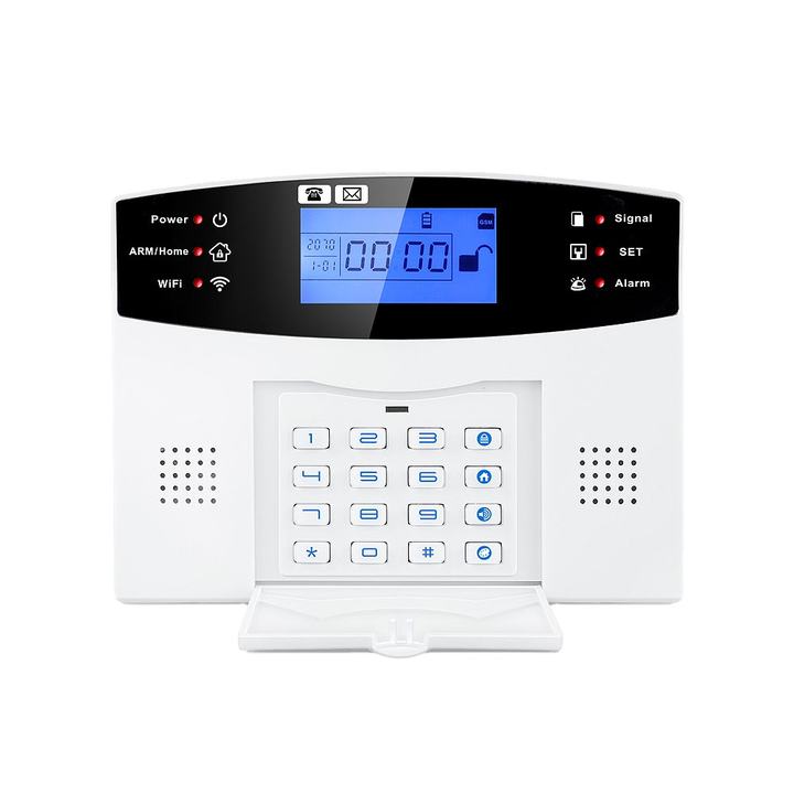 Sistema de Alarma Tuya Smart WiFi 4G GSM PST-30A-4GEU: 99 Zonas Inalámbricas y 7 Cableadas con Control App y Batería de Respaldo