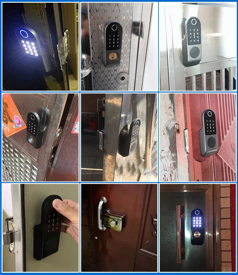 Cerradura Inteligente Inalámbrica WiFi con Huella Dactilar PST‑EA1