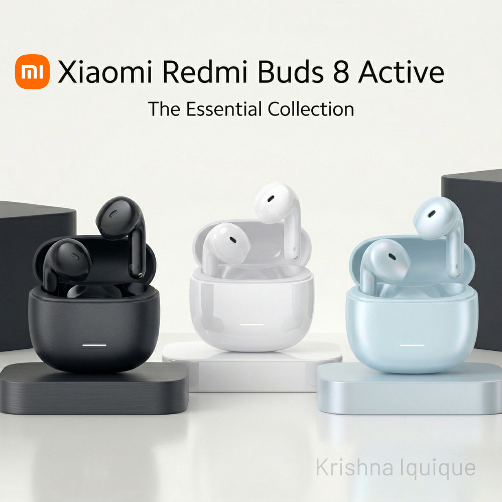 Redmi Buds 8 Active | Bluetooth 5.4 | 37H Batería | IP54 | Auriculares Inalámbricos