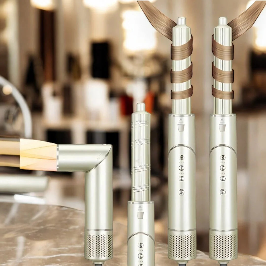 ENZO Supersonic Flex Hair Styler - 7 en 1 | 130.000 RPM | BLDC Motor