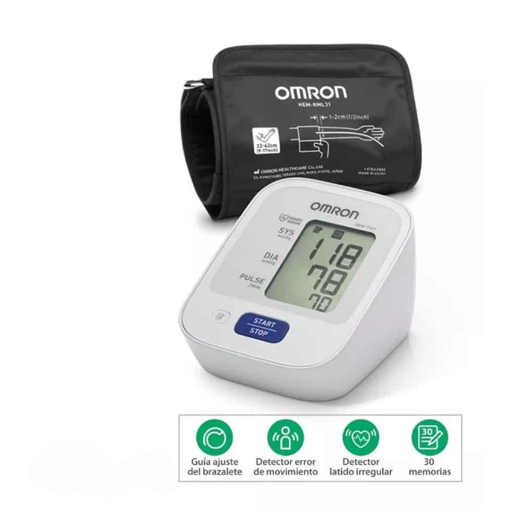 Monitor de presión arterial OMRON HEM-7121J de brazo
