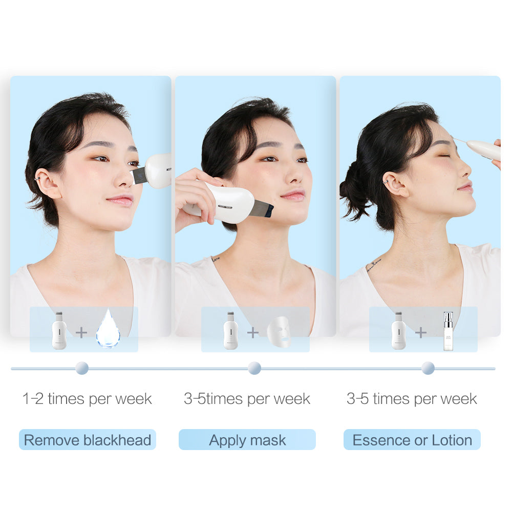 Dispositivo de Exfoliación Ultrasónica TouchBeauty TB-1887 con Vibración de 35kHz