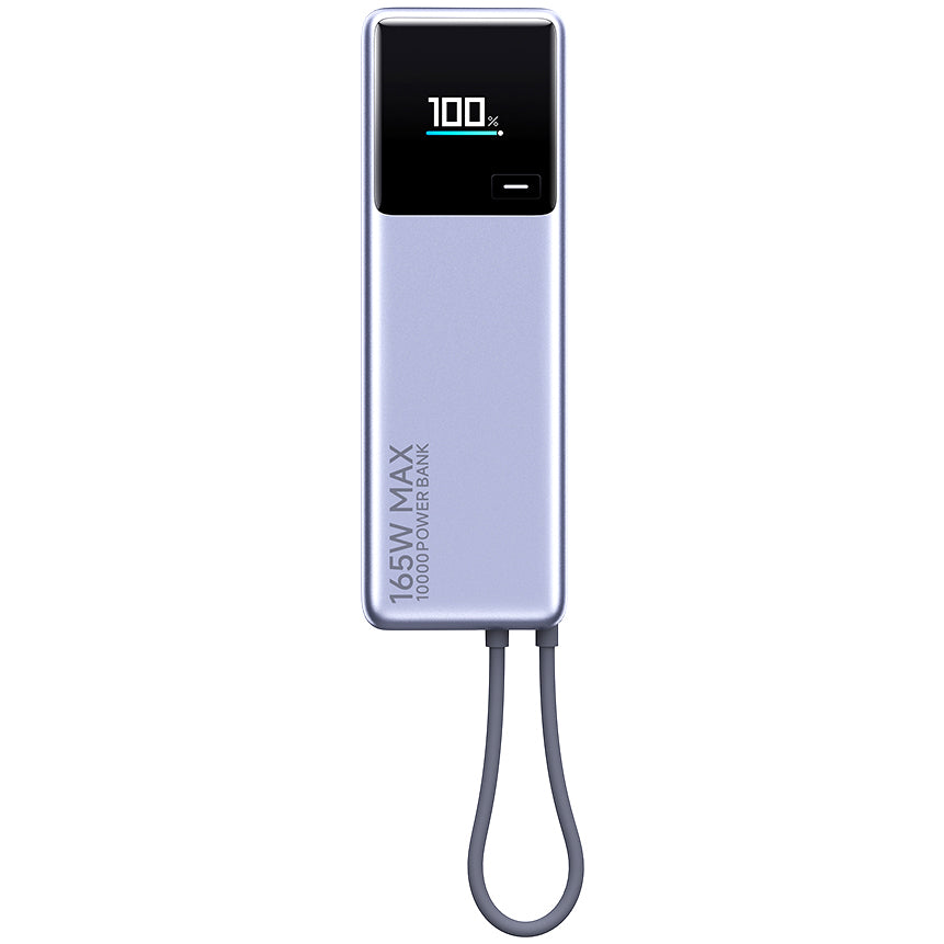Xiaomi Power Bank 10000mAh 165W Carga Ultrarrápida con Cable Integrado USB-C