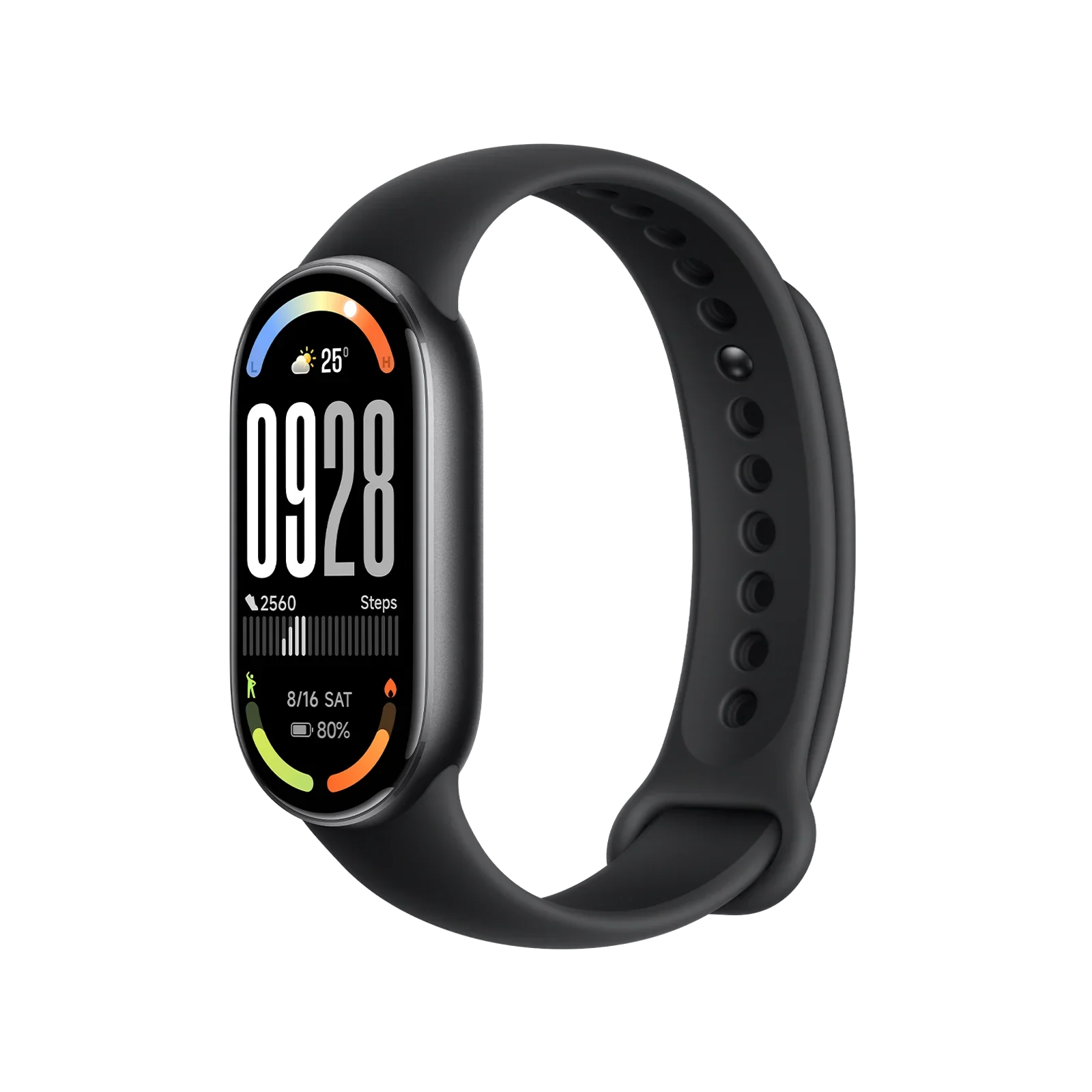 Xiaomi Smart Band 10 Fitness Tracker, AMOLED Display, Health Monitoring – Midnight Black