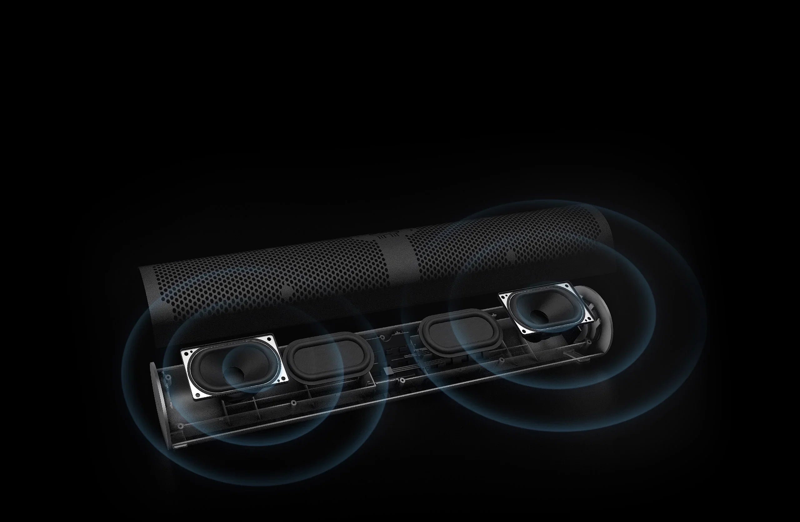 Altavoz Escritorio Xiaomi Estéreo Dual, RGB, Múltiples Modos, Sonido Envolvente