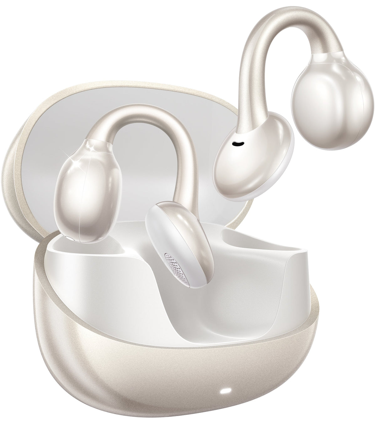 Joyroom JR-OE3 Audífonos Clip-on Open-Ear Bluetooth 5.4 Control Omni-Tap 25h IPX4 Detalle - Krishna Iquique ZOFRI