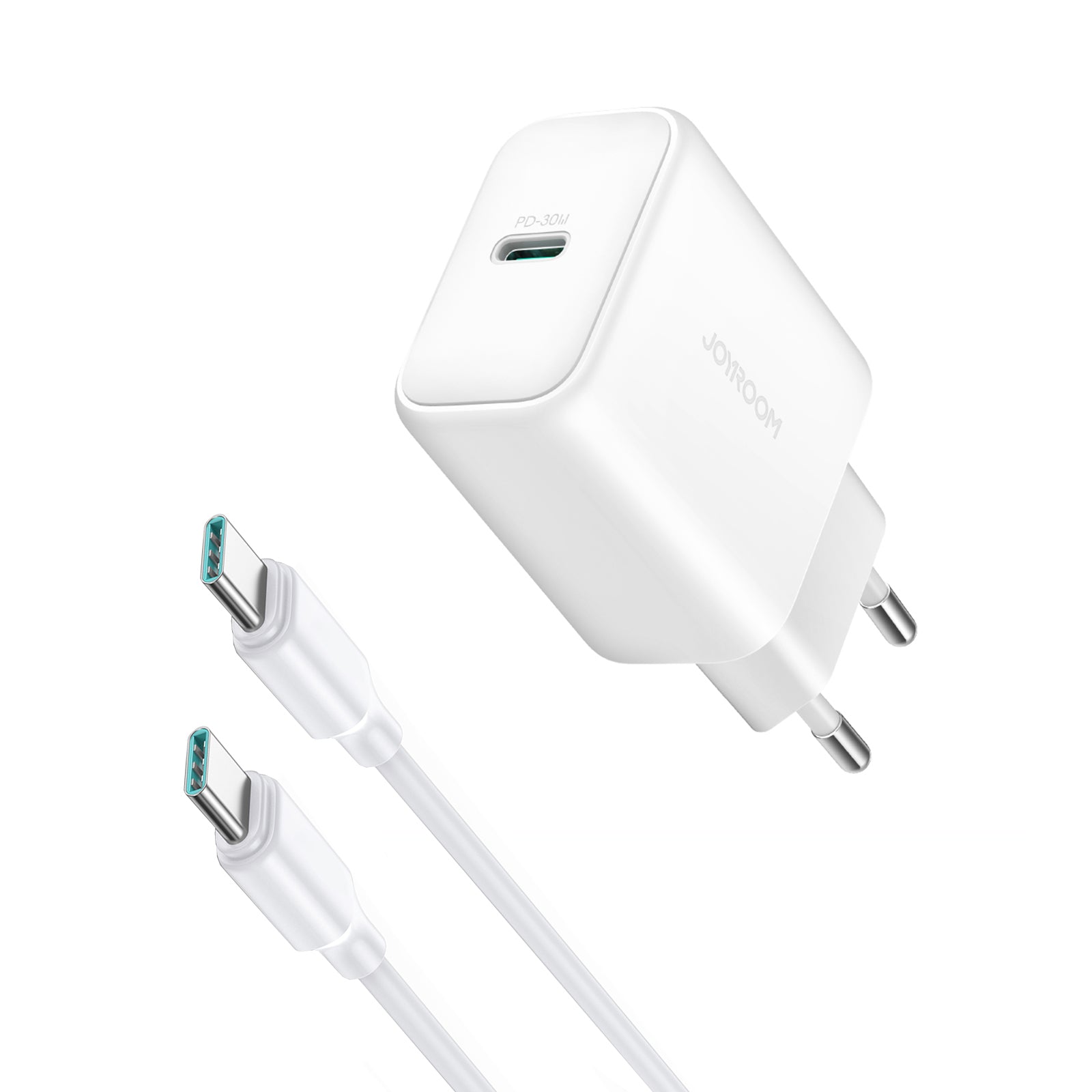 Joyroom JR-TCF24 Cargador Pared 30W USB-C Vista Frontal - Krishna Iquique ZOFRI