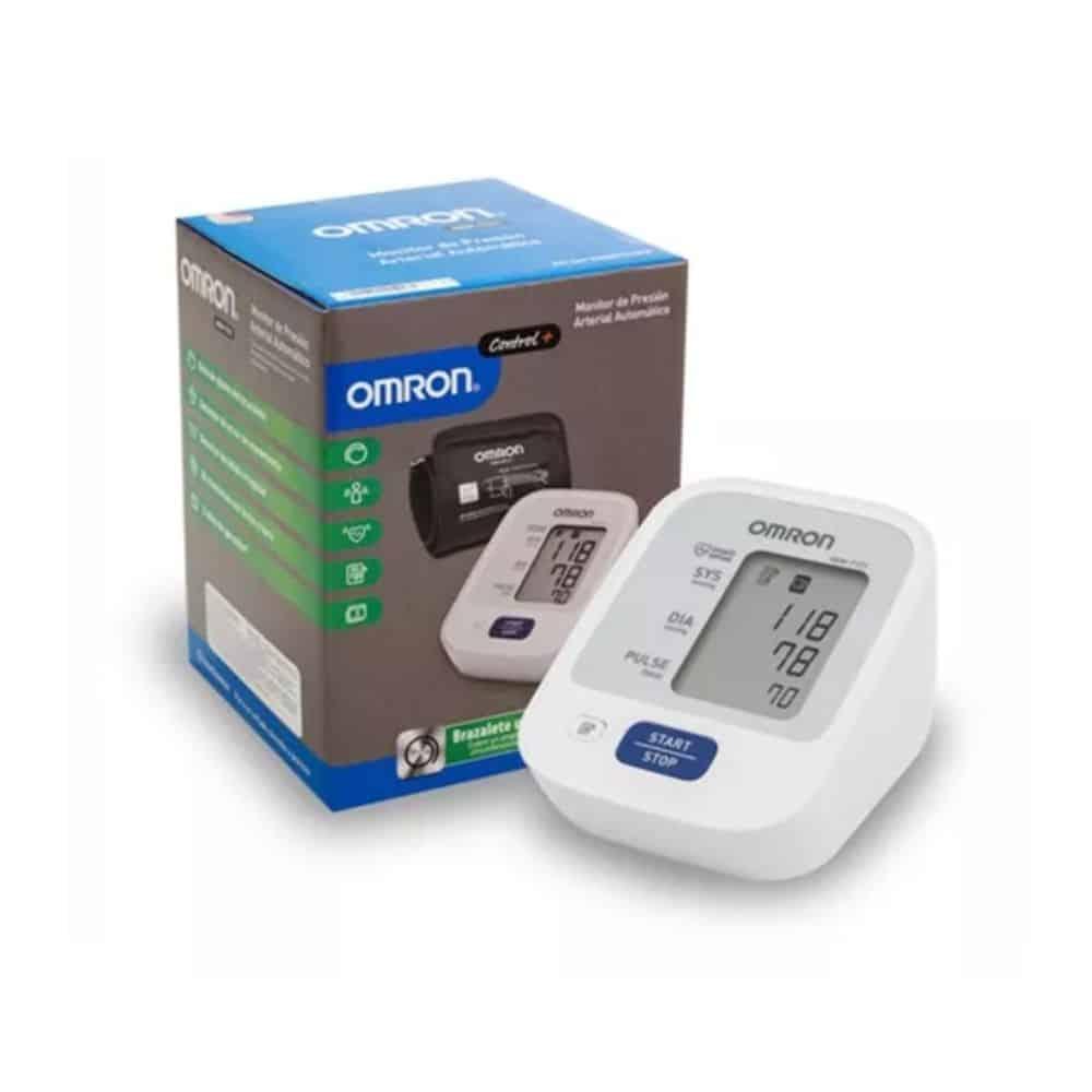 Omron HEM-7121J - Tensiómetro de Brazo Intellisense con Detección de Arritmia Vista Frontal - Krishna Iquique ZOFRI