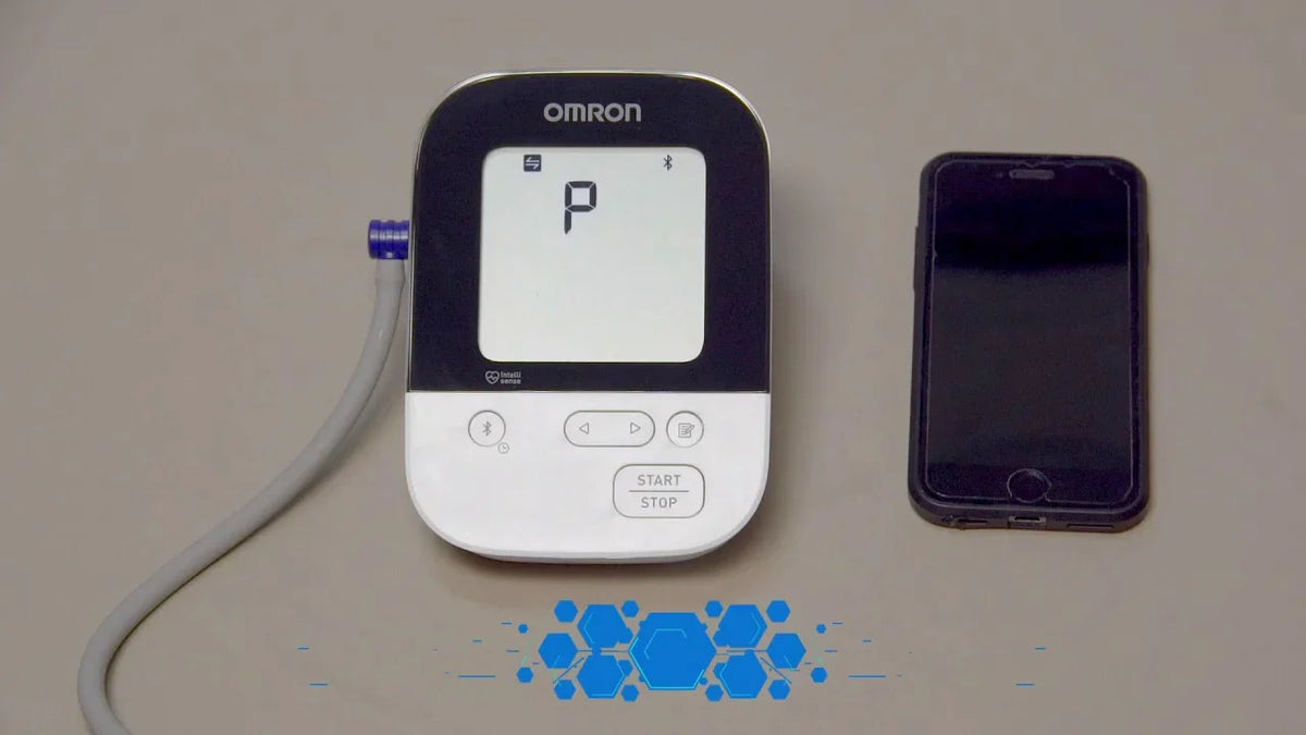 Omron HEM-7156T - Tensiómetro Intelli Wrap 360° con Bluetooth Vista Completa - Krishna Iquique