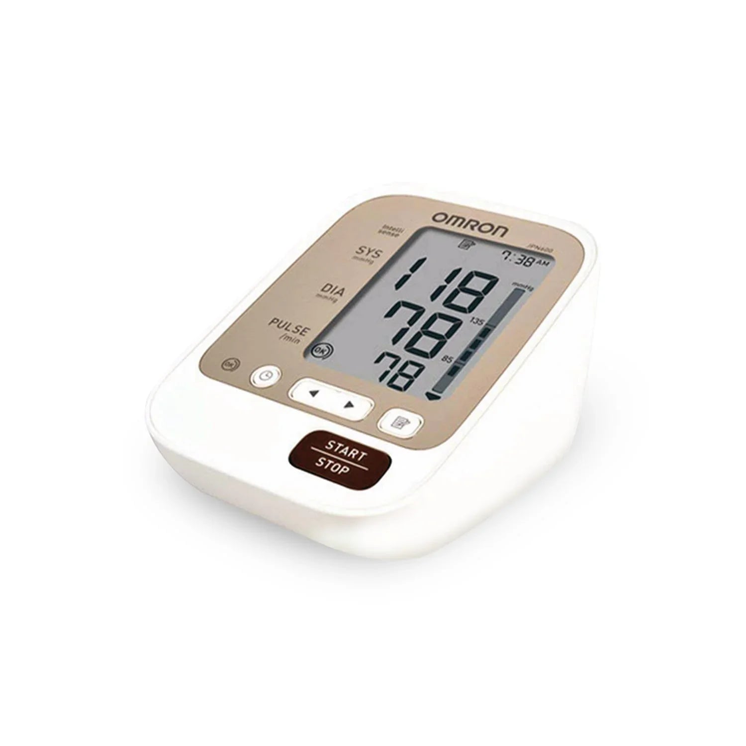 Omron JPN-600 - Tensiómetro de Brazo Fabricado en Japón Vista Frontal - Krishna Iquique ZOFRI
