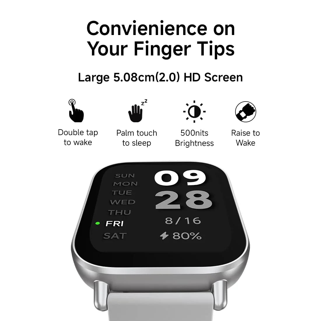 Redmi Watch 5 Active Smartwatch Vista Superior - Mall ZOFRI Iquique