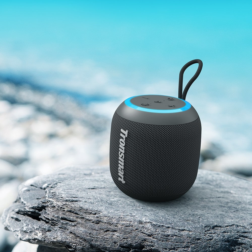 Altavoz Bluetooth portátil Tronsmart T7 Mini: Audio rico, graves equilibrados, compacto, resistente al agua IPX7
