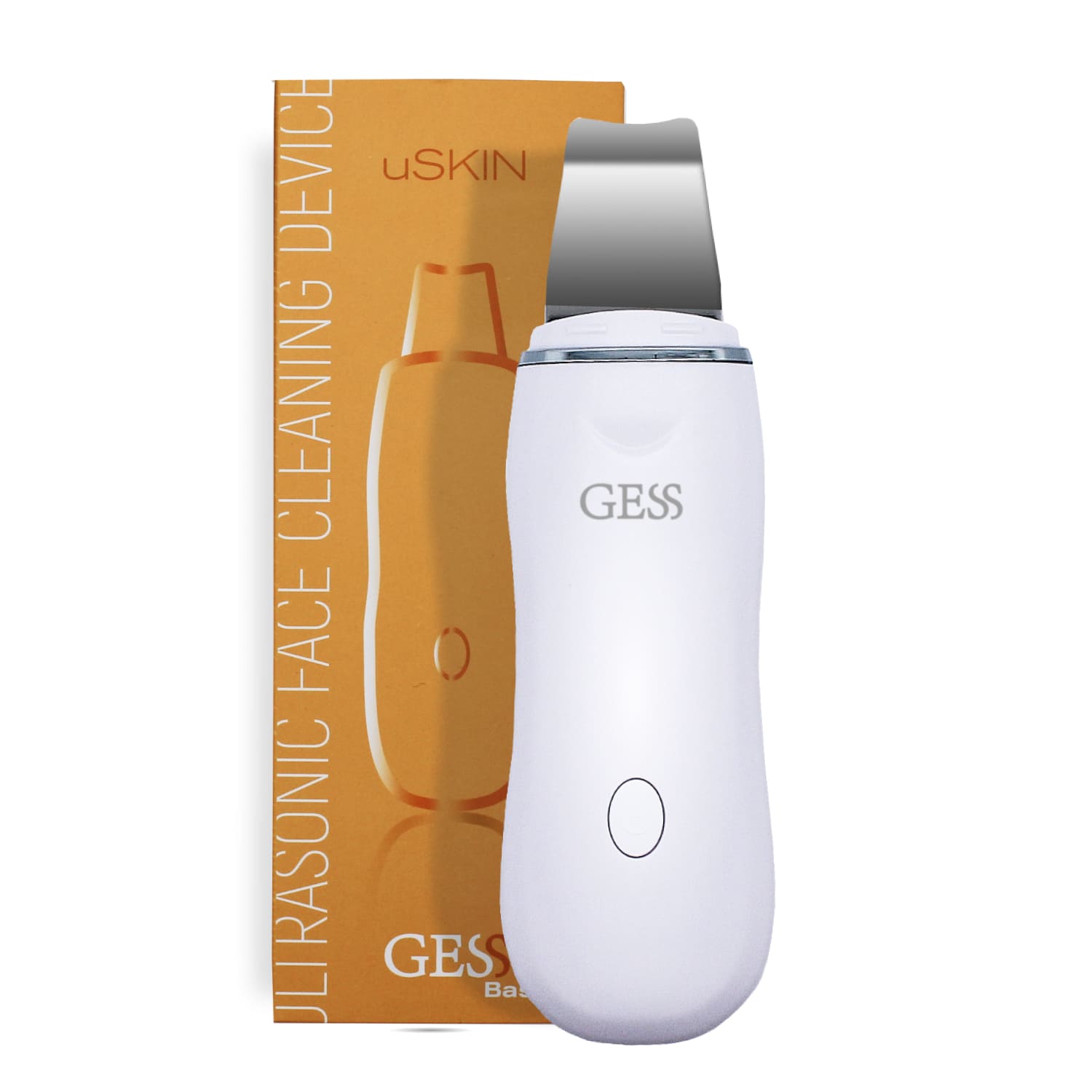 GESS-148 uSkin Espatula Ultrasonica Facial Vista Frontal - Krishna Iquique ZOFRI