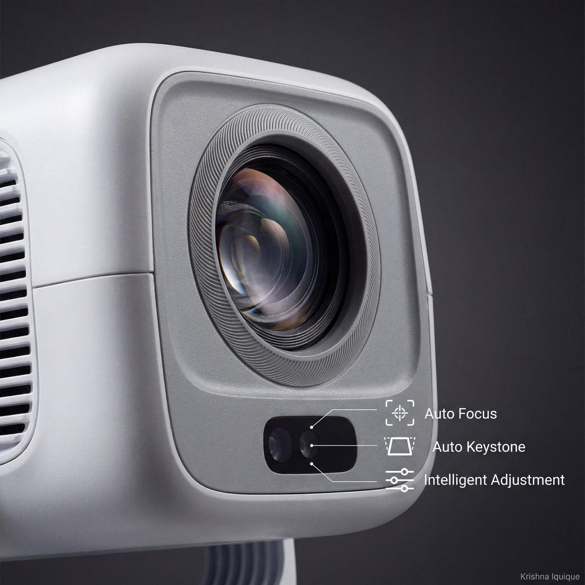 Viztax CORECAST Proyector Detalle Lente - Krishna Iquique ZOFRI