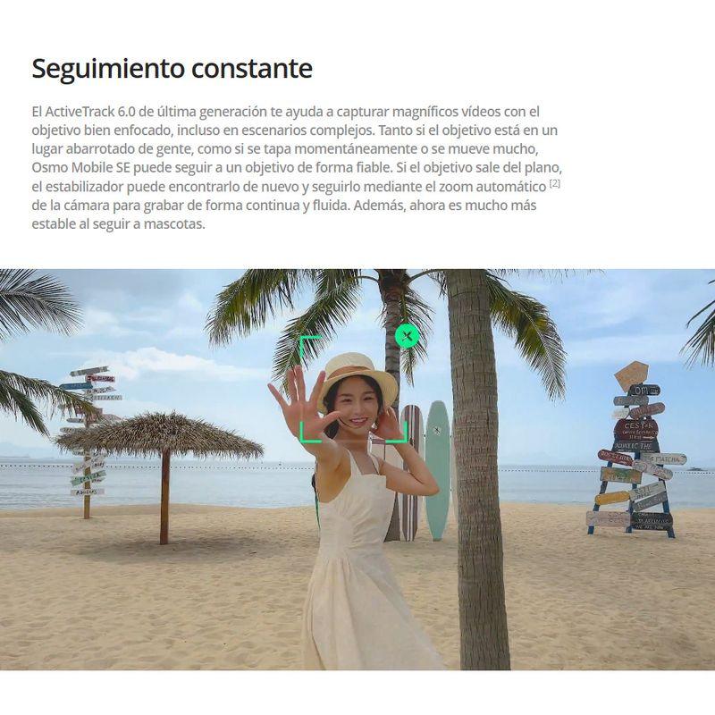 Estabilizador de Móvil DJI Osmo SE Plegable Magnético 3 Ejes Edición Rápida