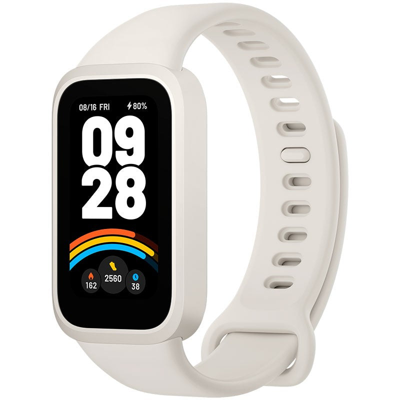 Xiaomi Smart Band 9 Active Beige Vista Frontal - Krishna Iquique ZOFRI