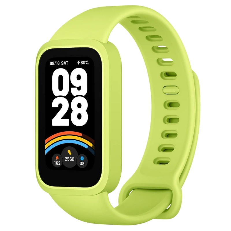 Xiaomi Smart Band 9 Active Verde Vista Frontal - Krishna Iquique ZOFRI