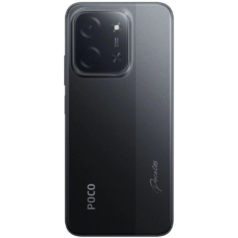 Xiaomi POCO C85 Negro Vista Lateral - Mall ZOFRI Iquique