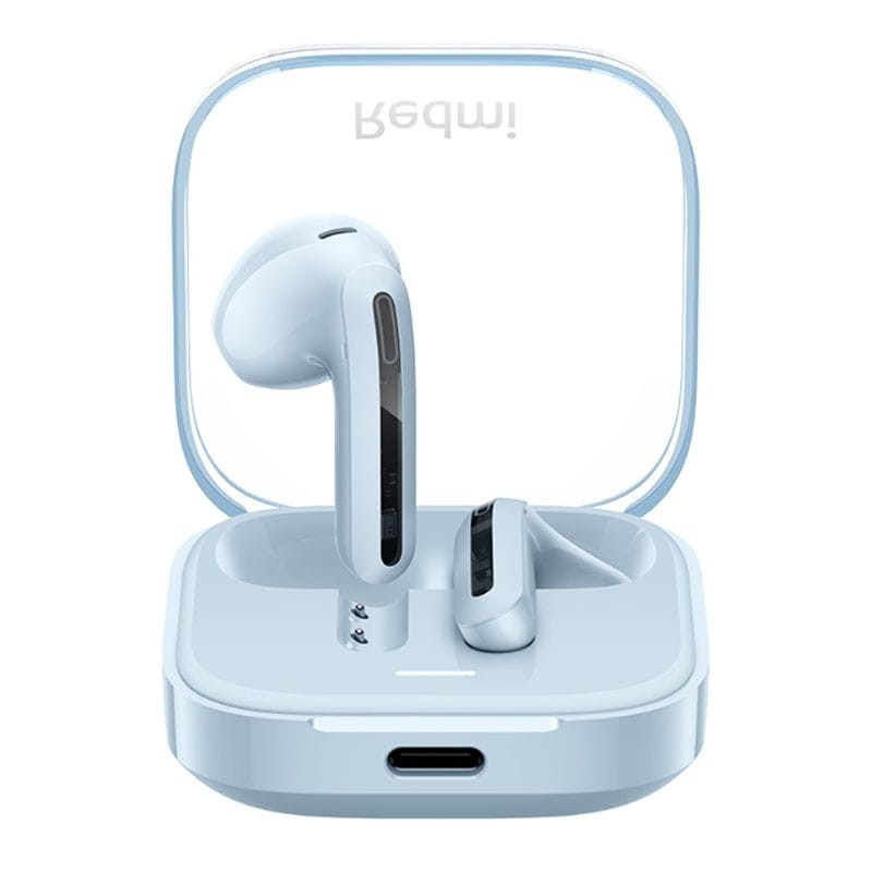 Auriculares Bluetooth Xiaomi Redmi Buds 6 Active Azul 30h Autonomía