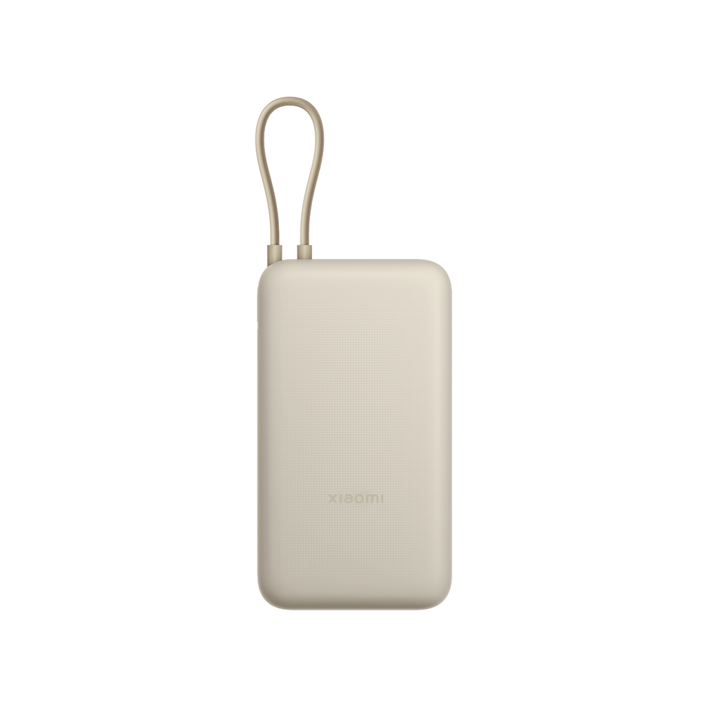 Batería Externa Xiaomi 33W 20000mAh con Cable Integrado Carga Rápida