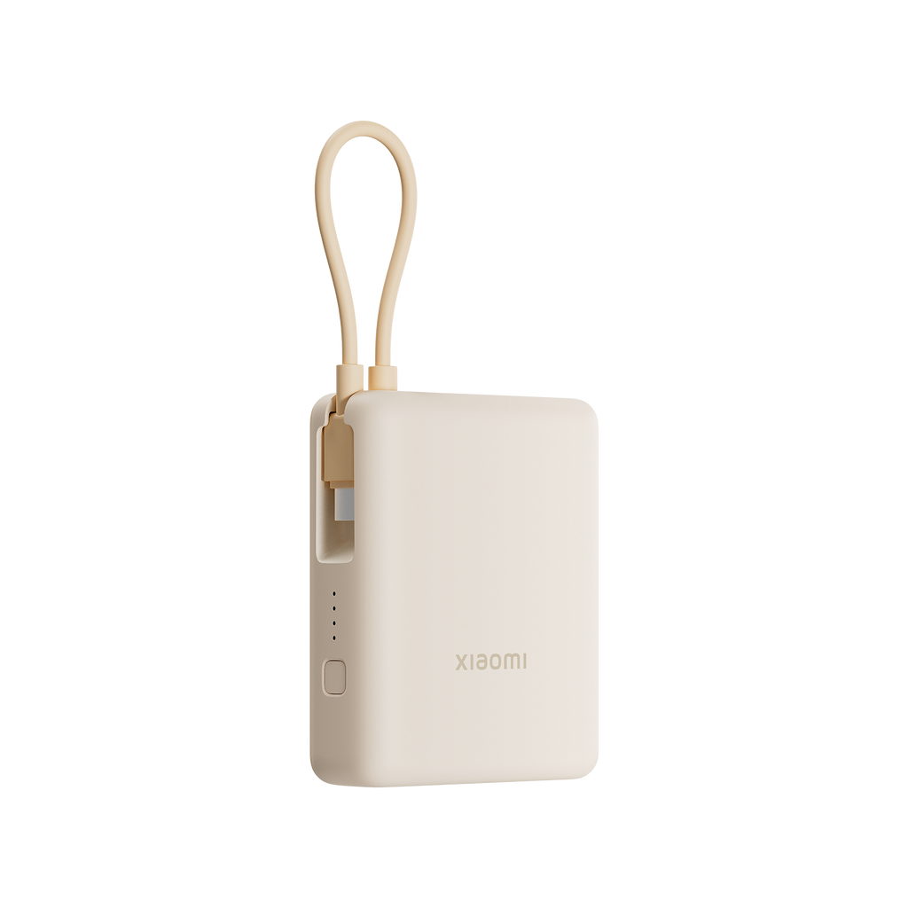 Batería Externa Portátil Xiaomi 33W 10000mAh con Cable USB-C Integrado