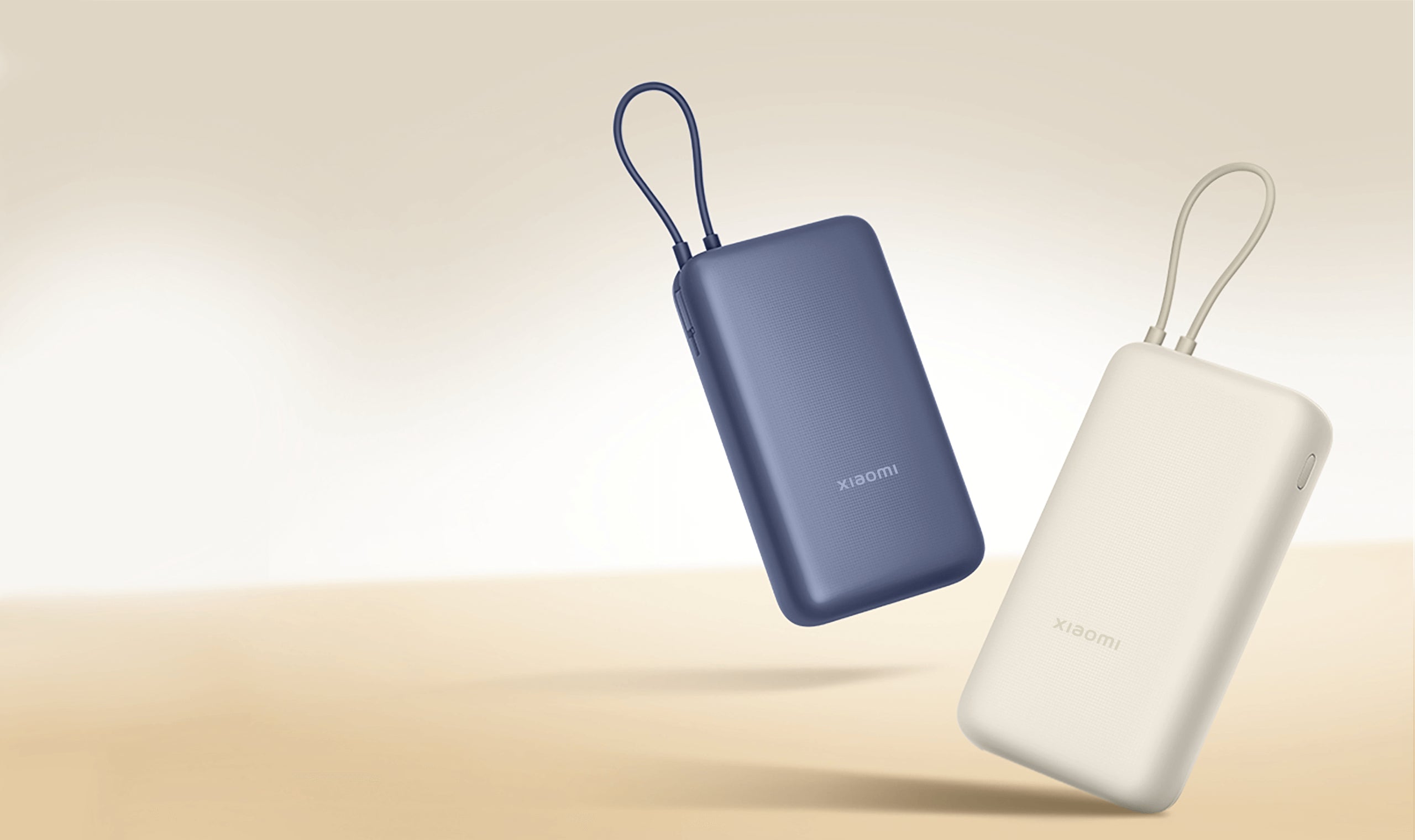 Batería Externa Xiaomi 33W 20000mAh con Cable Integrado Carga Rápida