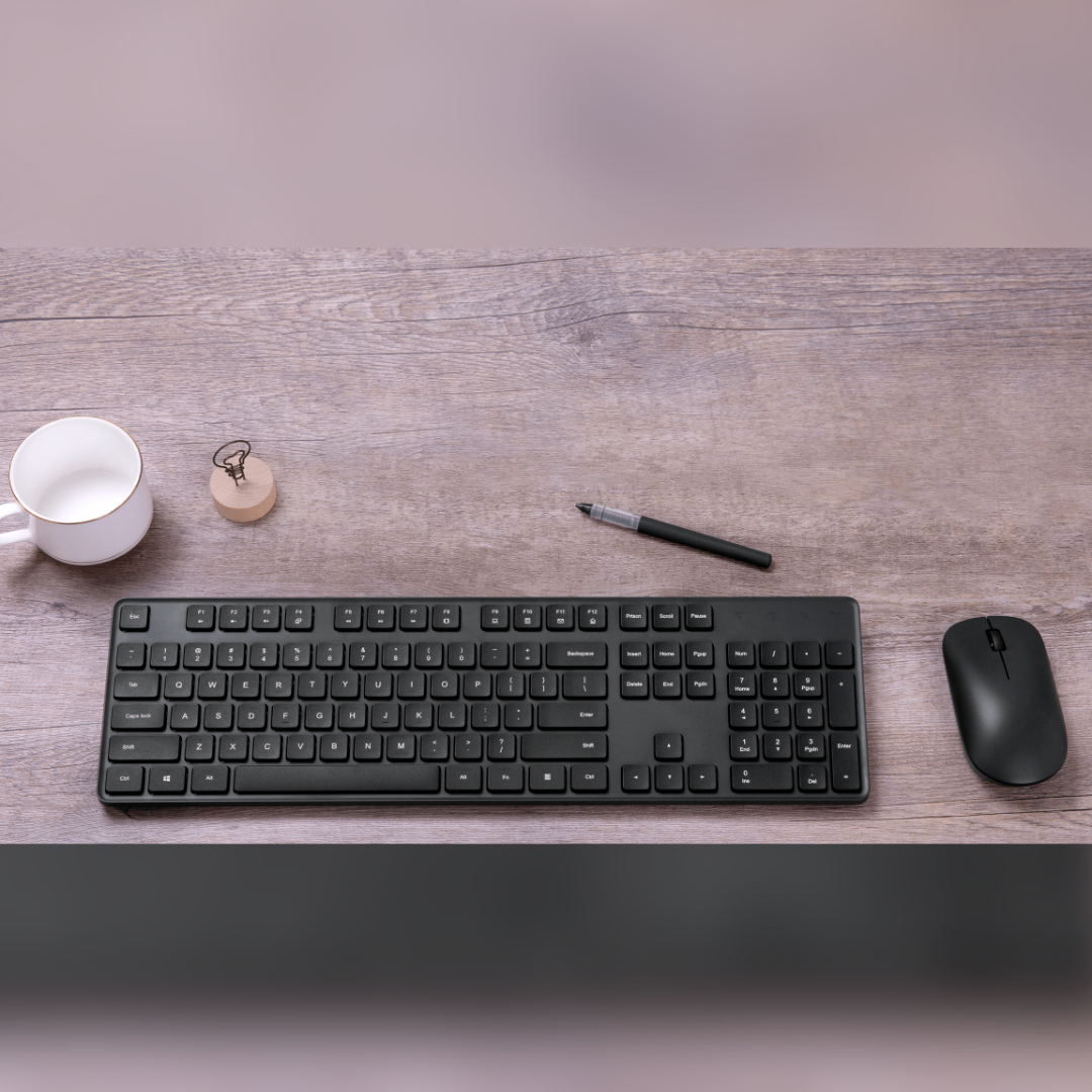 Set Teclado y Mouse Inalambrico Xiaomi