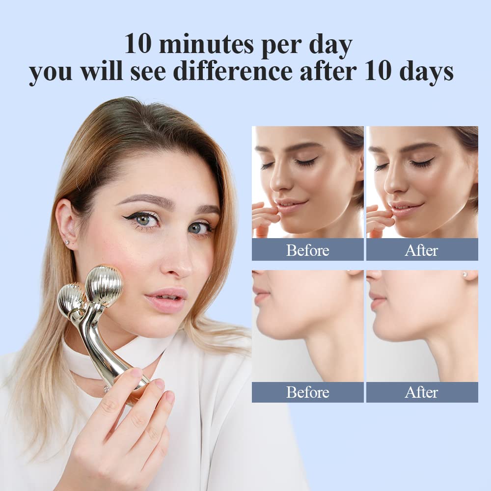 TOUCHBeauty Masajeador Facial y Corporal con Microcorriente Solar