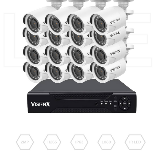 KIT VisionX Essential con 16 Camaras/1TB
