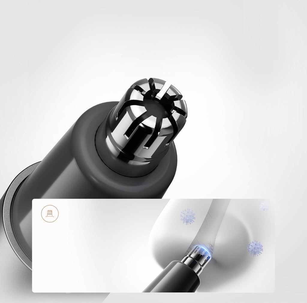Recortador de Vello Nasal Xiaomi: Precisión, Seguro, Portátil, Impermeable, Larga Duración USB-C