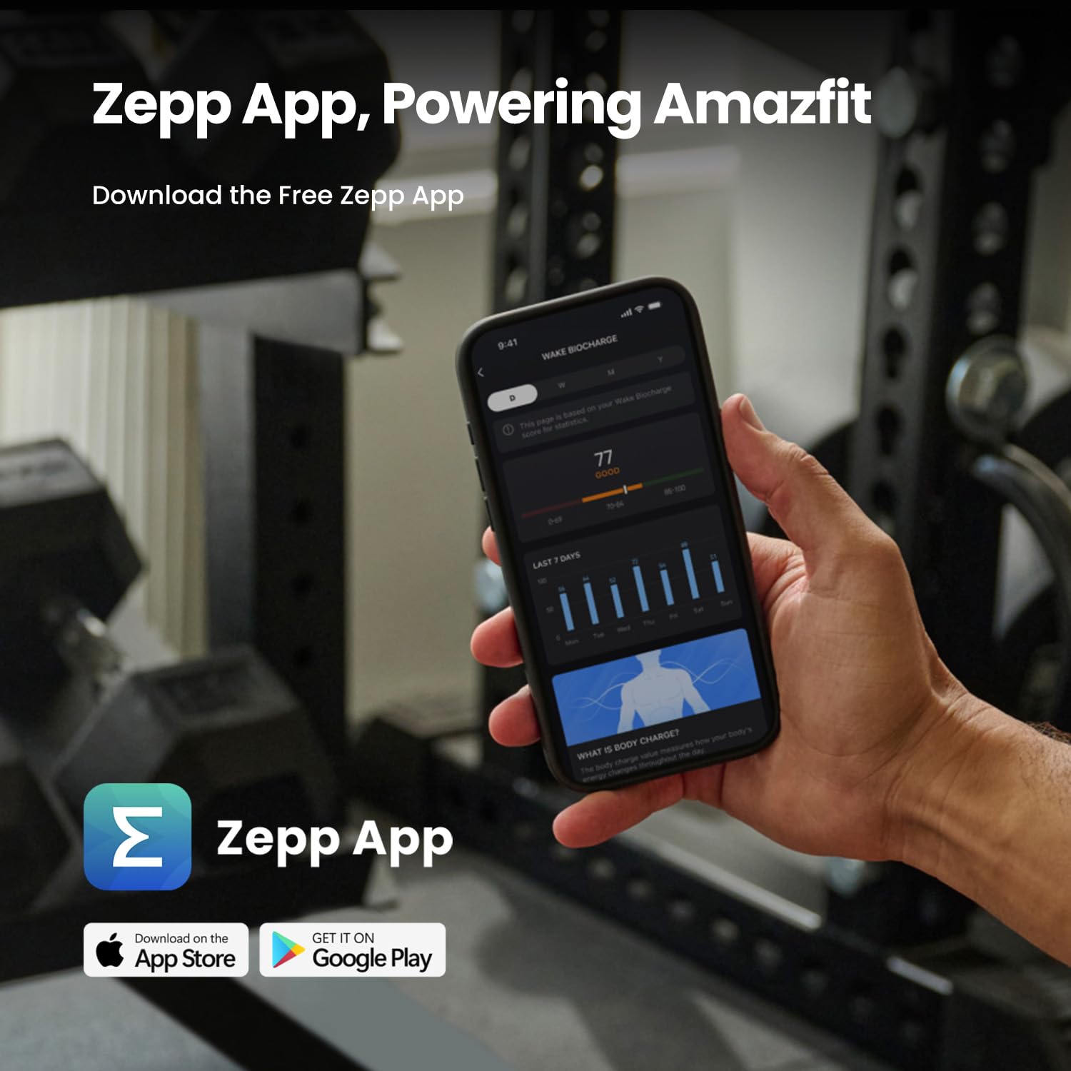 Amazfit Balance 2 Reloj Inteligente Premium con Pantalla de Zafiro