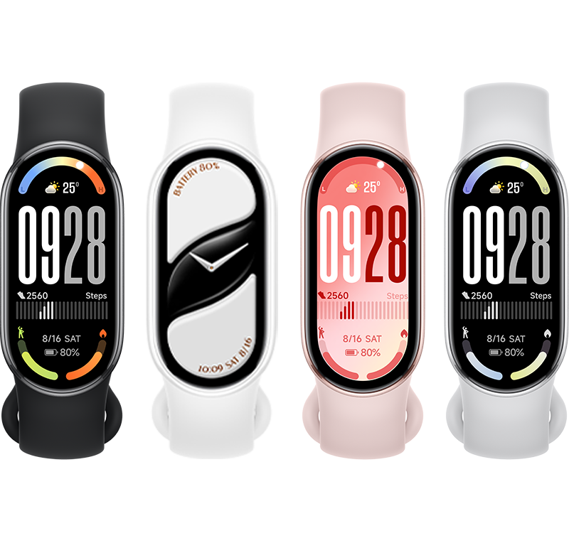 Xiaomi Smart Band 10 Fitness Tracker, AMOLED Display, Health Monitoring – Midnight Black