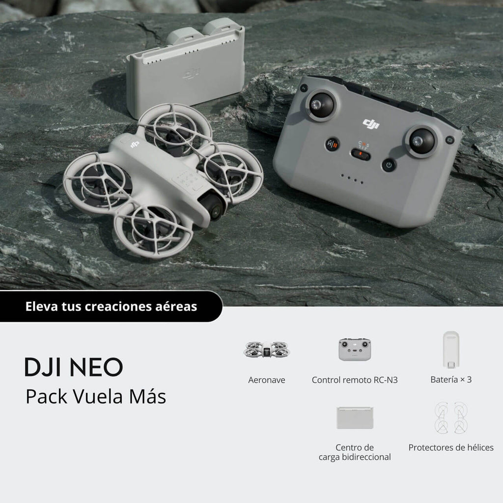 DJI Neo Fly More Combo: Inteligencia aérea en formato compacto