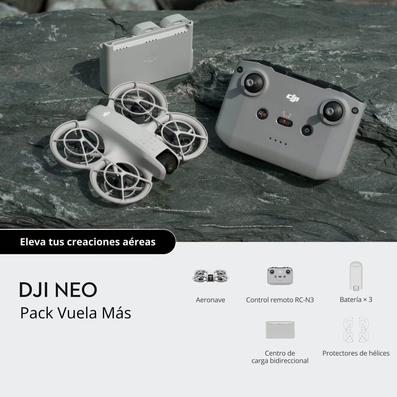DJI Neo Fly More Combo: Inteligencia aérea en formato compacto