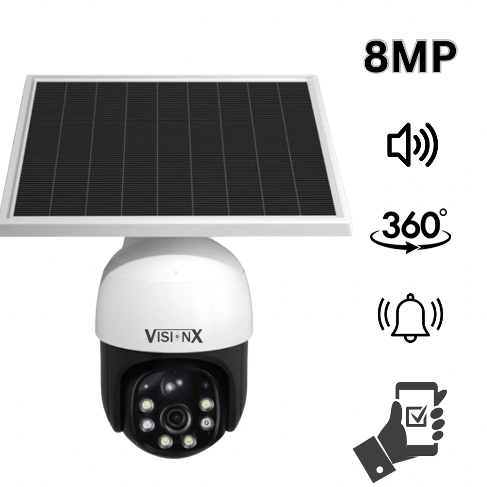 Cámara VX90 Exterior WiFi (170° | Grabación 24/7 | App ACESEE)