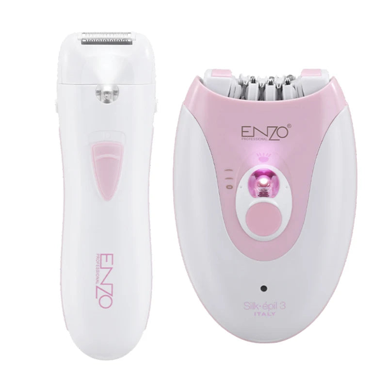 Epilador 2 en 1 ENZO EN-0107 para rostro y cuerpo