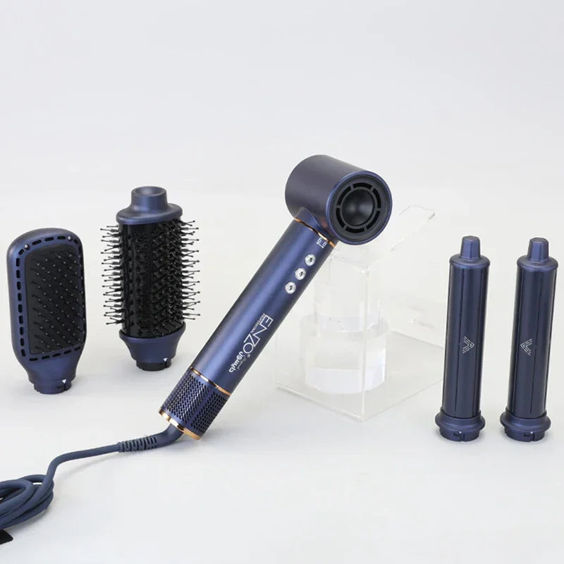 ENZO EN-754 Cepillo Secador 5 en 1 de Alta Velocidad