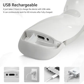 Cepillo de limpieza facial con oscilación y rotación, limpiador eléctrico de giro profundo