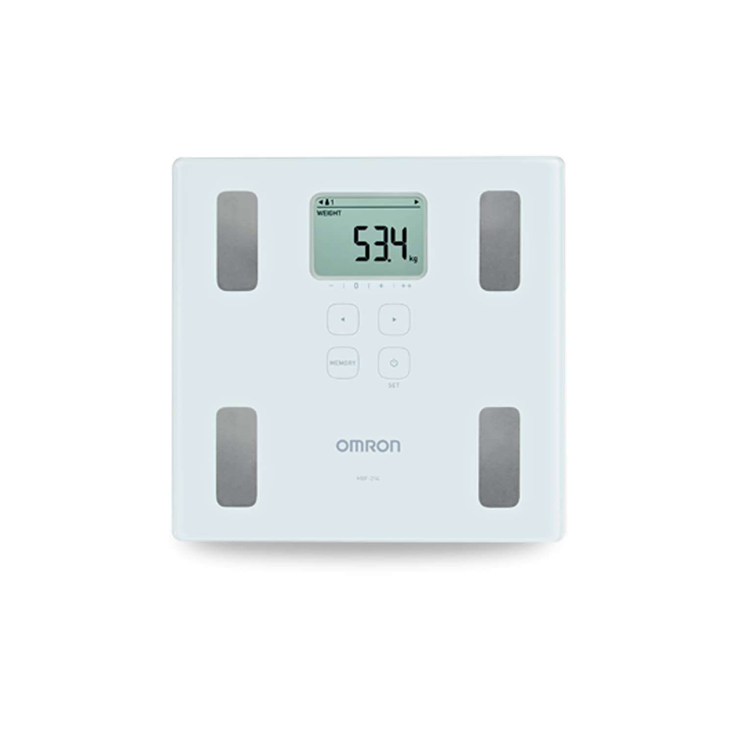 Omron HBF-214 Monitor de Composición Corporal con 4 Usuarios