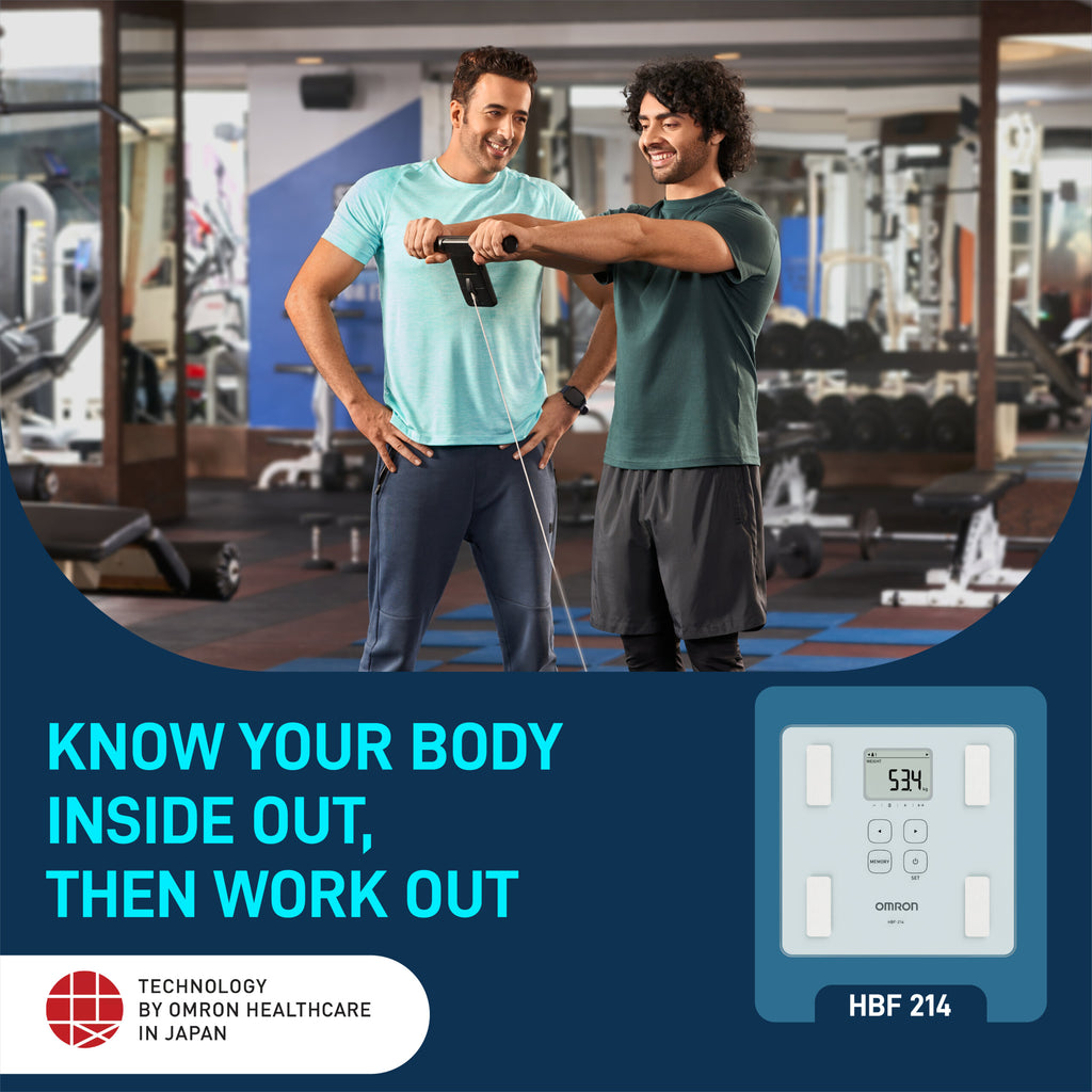 Omron HBF-214 Monitor de Composición Corporal con 4 Usuarios