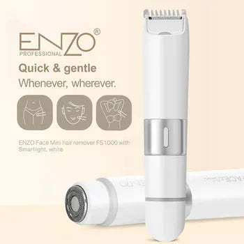 ENZO 2025 Lady Cordless Hair Clipper Face Cut Machine Lithium Rechargeable Electric Hair Trimmer Bikini Body Epilator Shaver