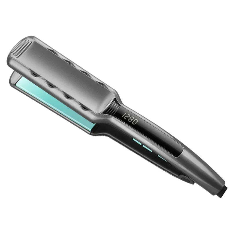 Plancha Profesional ENZO EN-3977 con Cerámica Turmalina LCD