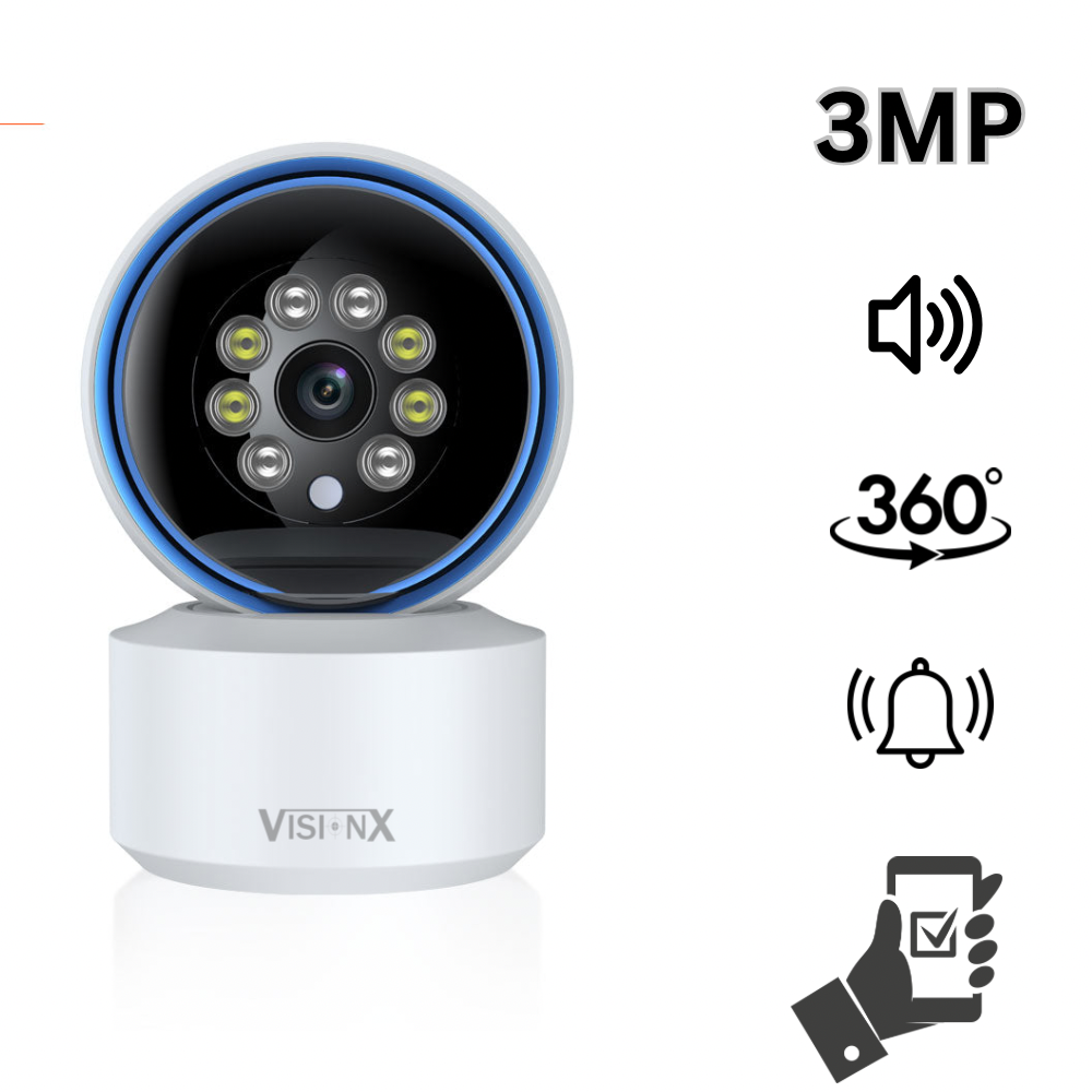 Smart Camara WiFi VisionX Interior  -F4