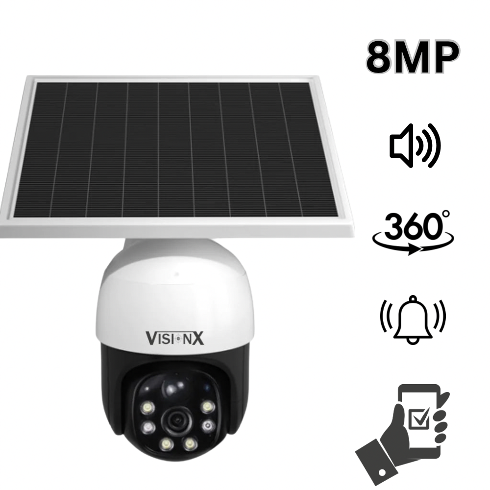 Smart Camara WiFi Solar VisionX - VX90