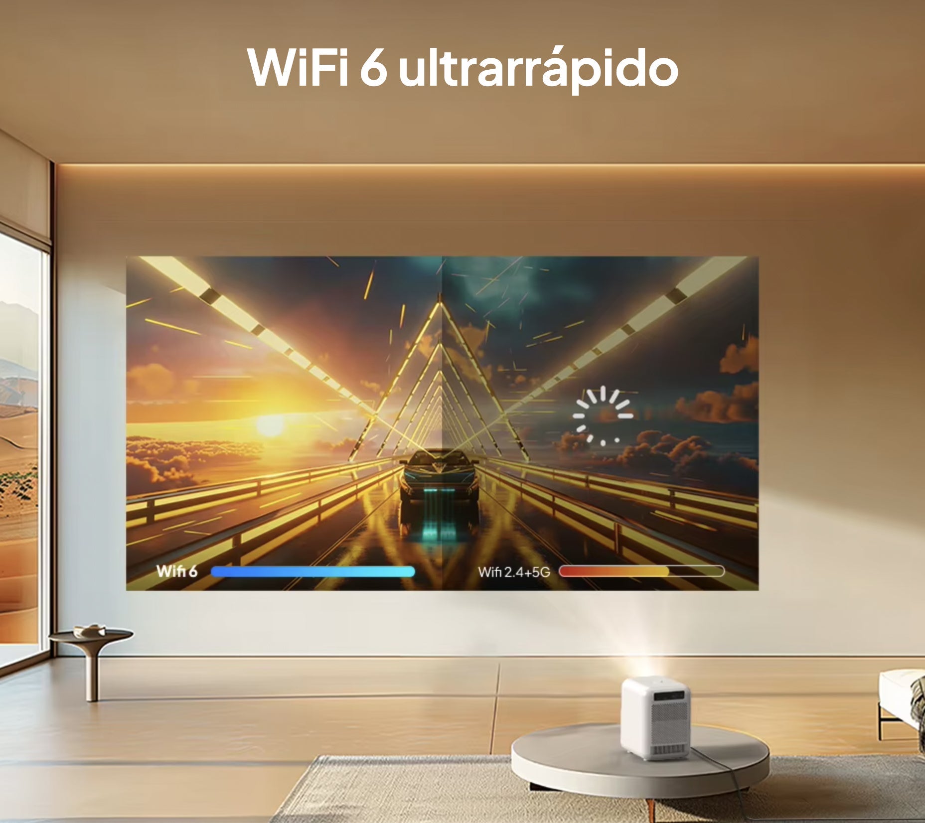 Proyector Smart HD Byintek Love U4