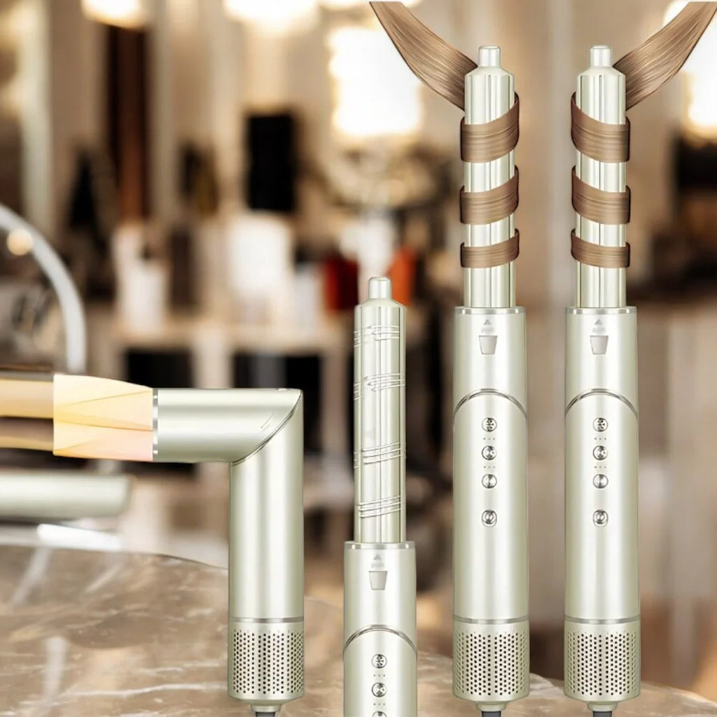 ENZO Supersonic Flex Hair Styler - 7 en 1 | 130.000 RPM | BLDC Motor